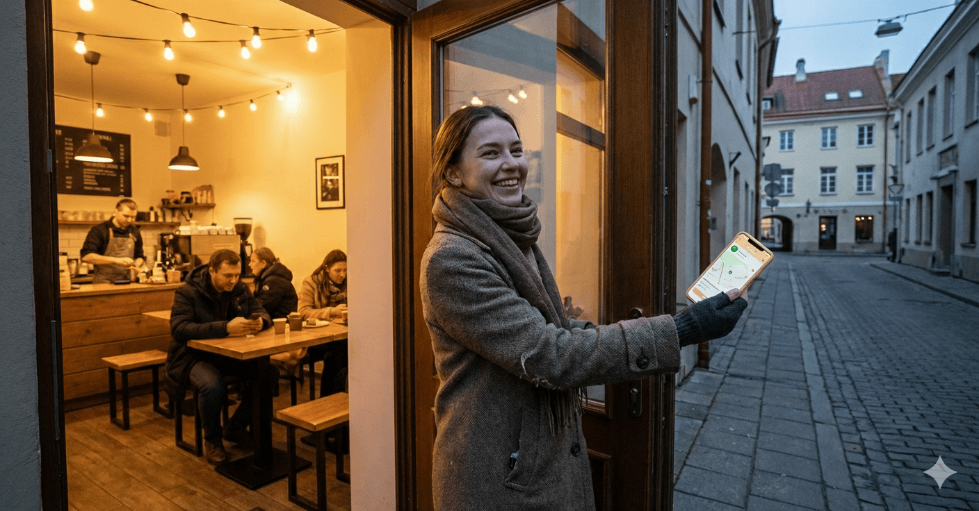 Clienții rezervă în aplicație